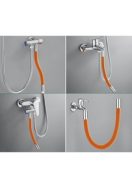 Esnek Musluk Uzatma Borusu – 30 cm | 360° Döner Başlıklı, Köpük Filtresi, Su Sıçratmaz | Kolay Kurulum | Mutfak, Banyo ve Duvar Muslukları Için Uyumlu | Yumuşak ve Dayanıklı Plastik fiyatları