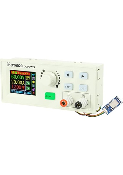 XY6020-W Sayısal Kontrol Ayarlanabilir Dc-Dc Voltaj Düşürme Güç Kaynağı Modülü Sabit Voltaj ve Sabit Akım Buck Dönüştürücü Volt 20A 1200W