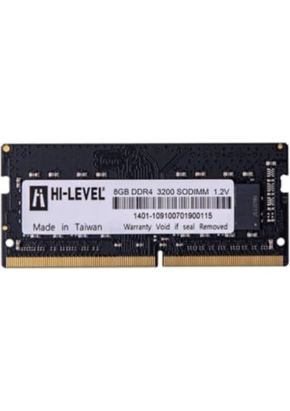 8gb 3200MHZ Ddr4 1.2V CL22 Sodımm Ram