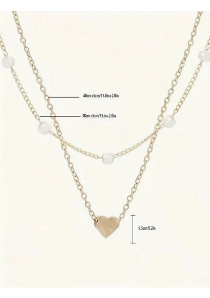 Incili Kalp Kolye fiyatları