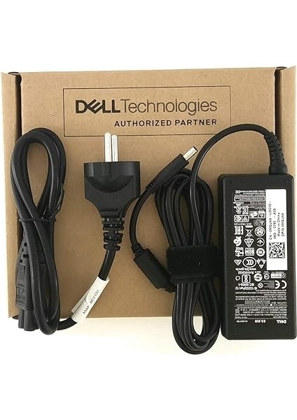 Inspiron 3000 5000 7000 Serisi ve Vostro 65 W Ince Siyah Adaptör Şarj Cihazı 450-AECL Mgjn9 G6J41 modelleri