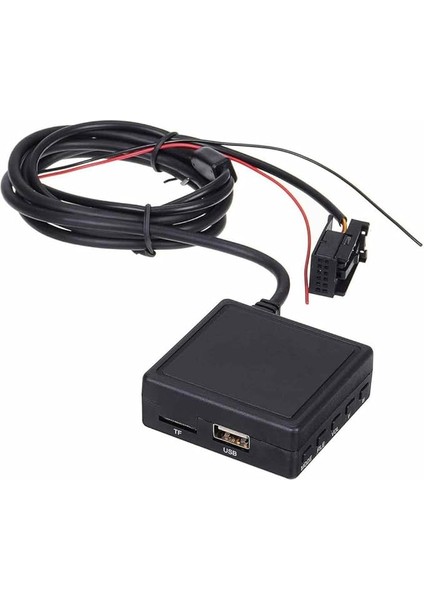 E85 83 Z4 X3 Mini Cooper Bt 5.0 Mikrofonlu Aux Adaptörü SKU10 USB Tf Kart Girişi