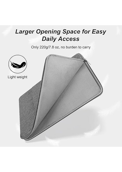 MacBook Air 15"/macbook Air 16"/macbook Pro 16", Suya Dayanıklı Koruyucu Taşınabilir Dizüstü Bilgisayar Kılıfı 15-16 Inç Hp/dell/asus/acer/huawei Için Dizüstü Bilgisayar Kılıfı Kılıfı, Gri fırsatları