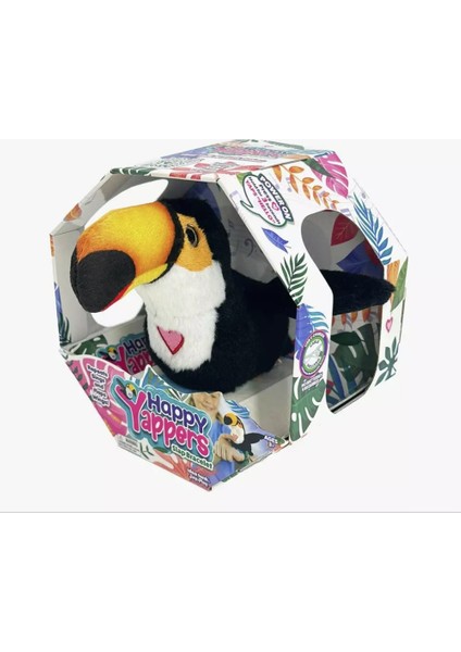 Peluş Ses Tekrarlı Hayvan Bileklik Aksesuar - Tukan Kuşu (Lisinya) fiyatları