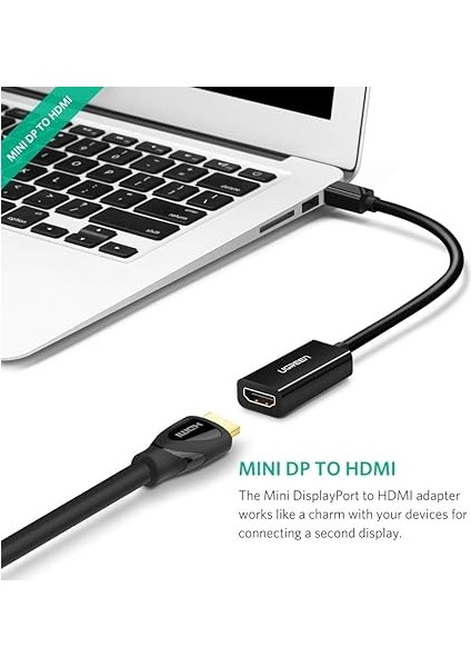 Mini Displayport HDMI Dönüştürücü Adaptör Siyah fiyatları