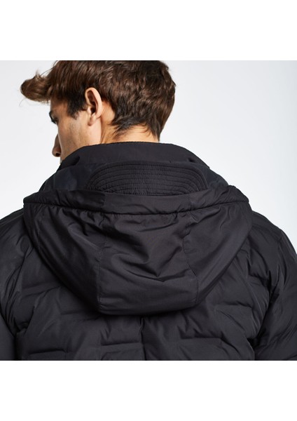 25K-1072 Şişme Mont Sıyah 25KTEO001072