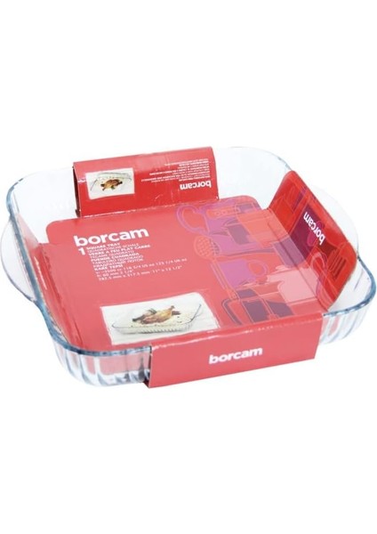 Borcam Kare Kulplu Tepsi fırsatları