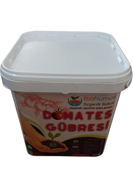 Domates Için, Organik Gübre, Organik Sertifikalı, Kök Geliştirici, Toprak Düzenleyici, Bitki Besleyici 5 Litre (1) fırsatları