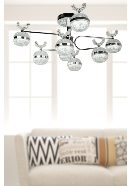 Lord Ledli 8.li Avize Krom Kaplama