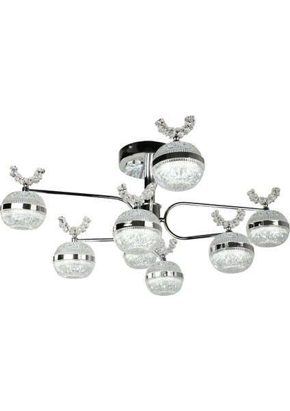 Lord Ledli 8.li Avize Krom Kaplama fırsatları