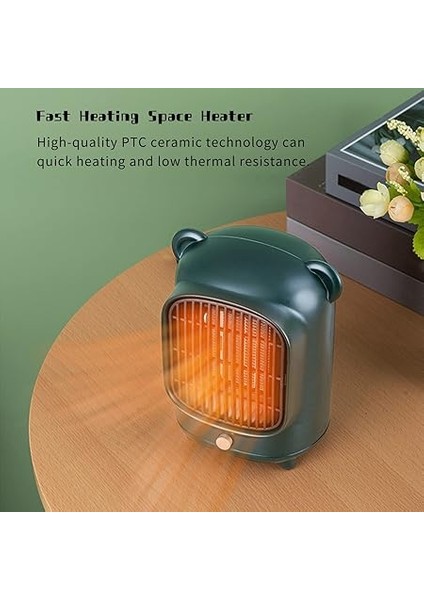 500W Elektrikli Uzay Isıtıcı Ptc Hızlı Isıtma Güvenli Isıtıcı Ev Ofis Odası Masası Kapalı Kullanım Için Sabit Sıcaklık Mini Uzay Isıtıcı fırsatları