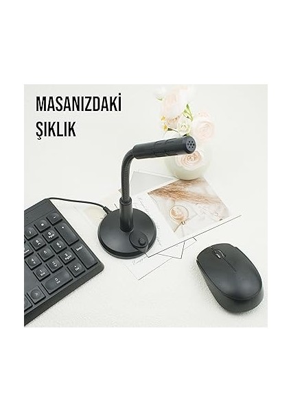 3,5mm Aux Girişli Pc Tablet Mikrofonu (Mc-7) indirimleri