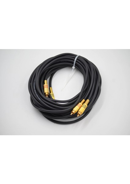 Amfi Rca Kablosu – 8 Metre - El Yapımı %100 Bakır – Uzun Anfi Rca Ses Kablosu - 8 mt modelleri