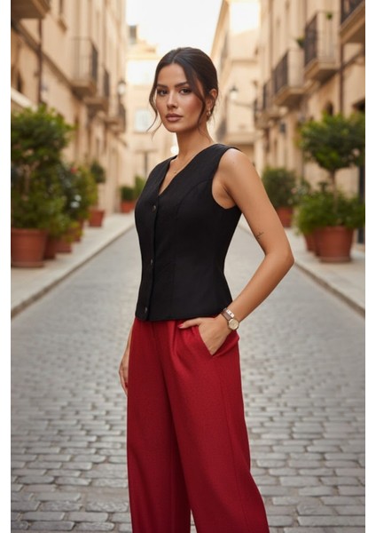 Kadın Premium Kalite Süet Yelek fiyatları