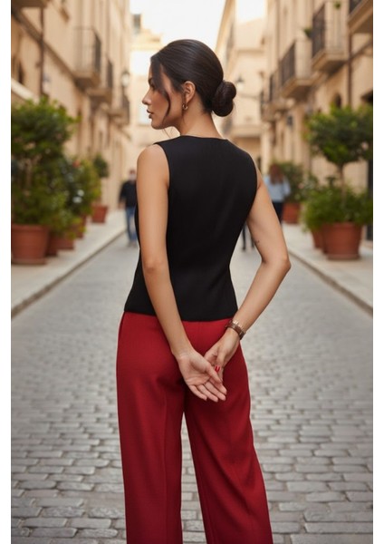 Kadın Premium Kalite Süet Yelek modelleri