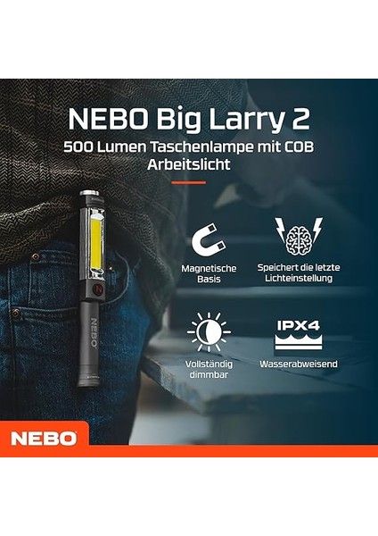 LED El Feneri Big Larry 2 modelleri