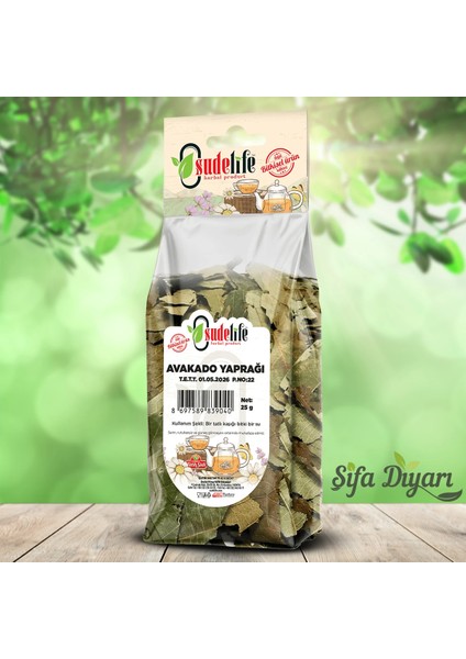 Avokado Yaprağı 25 gr
