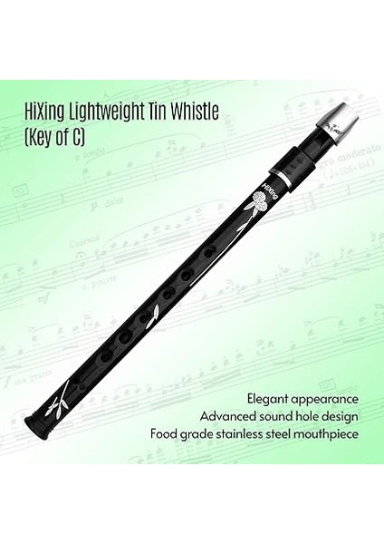 Hafif H Düdük Teneke Düdük Flüt Enstrümanı Şkinler Öğrenciler Başlangıç Soprano H ve Ulusal Nefesli Enstrüman C Anahtarı C Tuşu fiyatları