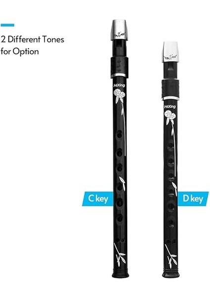 Hafif H Düdük Teneke Düdük Flüt Enstrümanı Şkinler Öğrenciler Başlangıç Soprano H ve Ulusal Nefesli Enstrüman C Anahtarı C Tuşu indirimleri