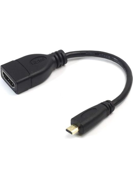 Micro HDMI To HDMI Çevirici Görüntü ve Ses Aktarım Kablosu 15 cm 5139 fiyatları