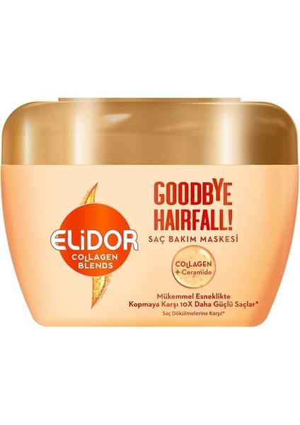 Collagen Blends Saç Bakım Maskesi Goodbye Hairfall Saç Dökülmelerine Karşı 160 ml