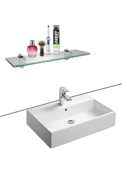 Selena Depolife Cam Raf Tekli Duvar Etejer Rafı Kitaplık modelleri