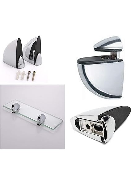 Selena Depolife Cam Raf Tekli Duvar Etejer Rafı Kitaplık fırsatları