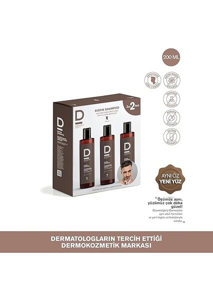 Biotin Şampuan 3 Al 2 Öde Kofre Erkek 1 Paket (1 x 200 Ml) fiyatları