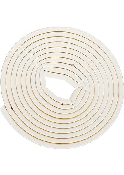 53.01.049 Kapı Pencere Izolasyon Bandı, Kauçuk Profil, Kendinden Yapışkanlı, Beyaz fırsatları