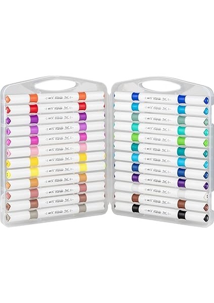 Art-X Akrilik Marker Çift Taraflı Profesyonel Kalem Seti 36 Li modelleri