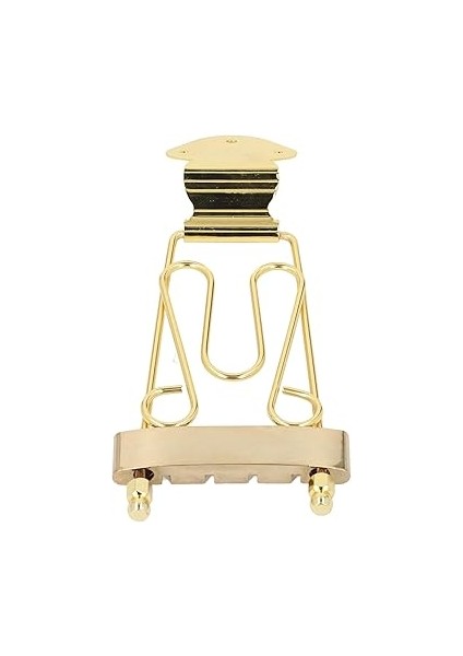 Dize Akustik Gitar Köprüsü, Alaşımlı Çelik Trapez Kuyruk Parçası Köprü Caz Archtop Gitar Bas Için Yedek Parçalar indirimleri