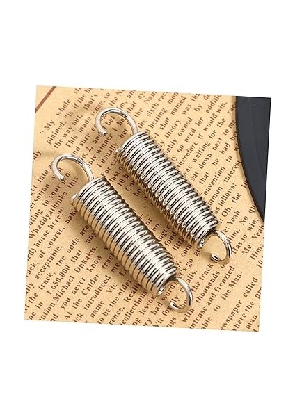 4 Davul Pedalı Yayı Çift ​​kanca Germe Yayı Tek Kick Davul Pedalı Parçası Bas Pedalı Yayları Ters Kick Pedalı Dw Pedal Tahtası Paslanmaz Çelik Yay Vurmalı Yay Silver fiyatları