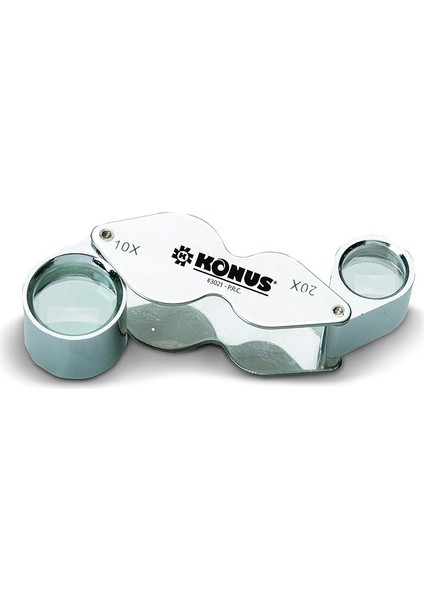 Linen Tester 10X-20X Dual Çiftli Büyüteç