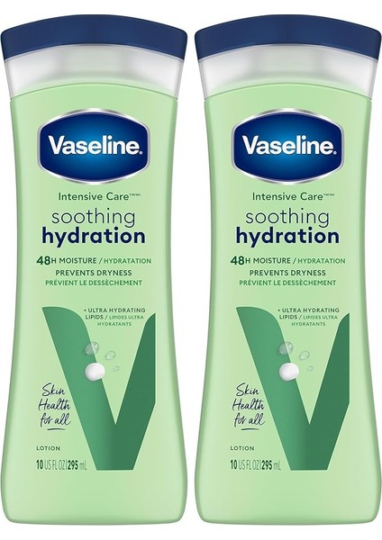 Vazelin Yoğun Bakım Aloe Yassı Vücut Losyonu, 400ML