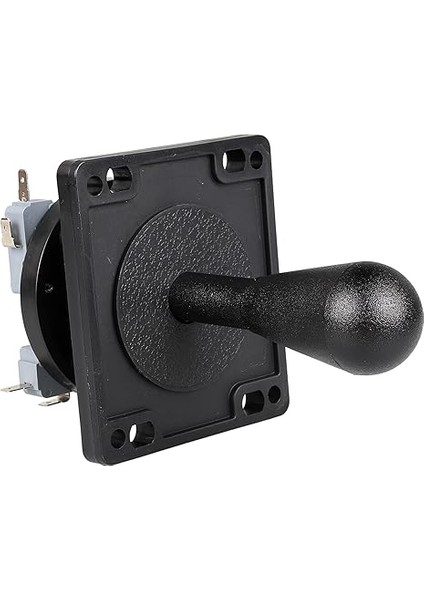 Starts Amerikan Tarzı Arcade Yarışması 2pin Joystick Siyah Değiştirilebilir 8 Yollu Çalışma, Eliptik Siyah Kol, Hassas 8 Yollu 187 "(4.8mm) Terminal fiyatları