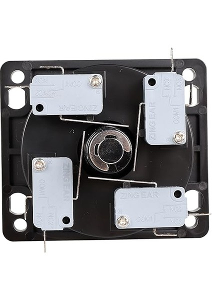 Starts Amerikan Tarzı Arcade Yarışması 2pin Joystick Siyah Değiştirilebilir 8 Yollu Çalışma, Eliptik Siyah Kol, Hassas 8 Yollu 187 "(4.8mm) Terminal fırsatları