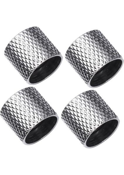 4 Elektro Gitar Elektro Bas Yaylı Düğme Kapağı Evrensel Bas Topuzu Düğmeleri Tencere Amplifikatör Düğmesi Düğmesi Değiştirme Bas Düğmesi Potansiyometre Topuzu