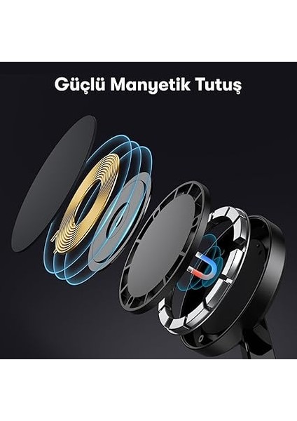 1 Arada 15W Kablosuz Hızlı Şarj Standı Gece Aydınlatmalı iPhone ile Uyumlu-Watch ile Uyumlu-Airpods ile Uyumlu (Yeni Beyaz Hızlı Şarj) indirimleri