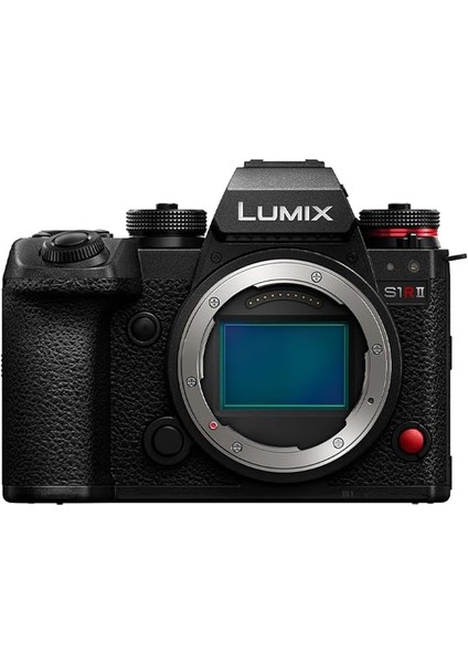 Lumıx DC-S1RM2E, Aynasız Tam Format Kamera, 44 Mp, 8k Video, Active Is, 4:2:2 10-Bit, 4K 120P, 60P ve 6k 30P Open Gate, L-Mount, Sadece Gövde, Siyah