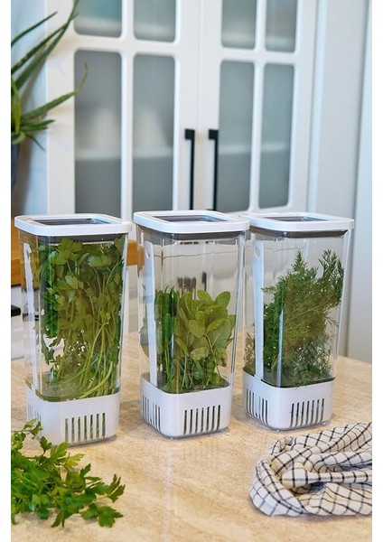 Ahmet Yeşillik Saklama Kabı 3'lü Eko Set 1,7 Litre