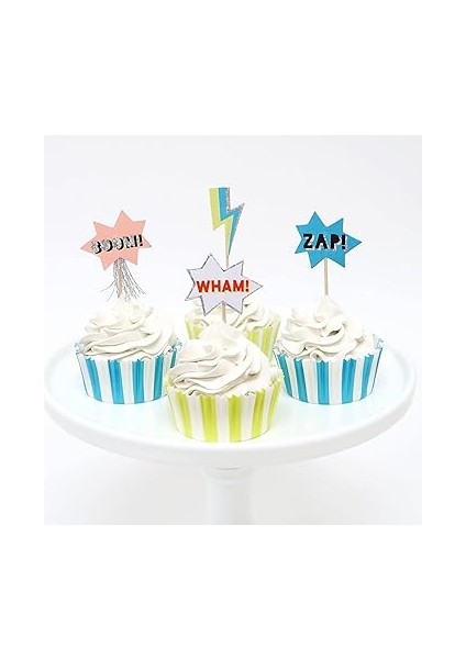 Meri Süper Kahraman Cupcake Seti, 24'lü fiyatları