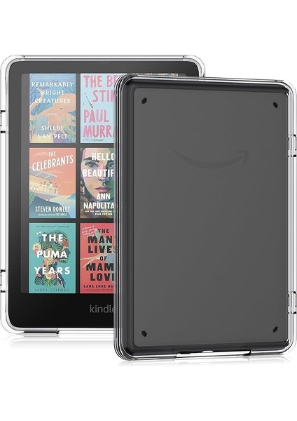 Clear Kılıf 7" Kindle Colorsoft Signature Edition 1. Gen & Kindle Paperwhite Kids & Signature Edition (12. Jen, 2024), Ultra Slim Anti-Sarı Kılıf, Kobo Remarkable Için Değil - Clear