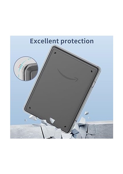 Clear Kılıf 7" Kindle Colorsoft Signature Edition 1. Gen & Kindle Paperwhite Kids & Signature Edition (12. Jen, 2024), Ultra Slim Anti-Sarı Kılıf, Kobo Remarkable Için Değil - Clear fiyatları