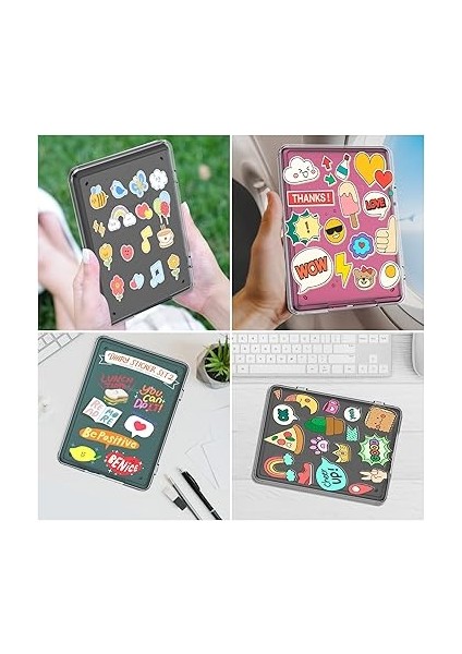 Clear Kılıf 7" Kindle Colorsoft Signature Edition 1. Gen & Kindle Paperwhite Kids & Signature Edition (12. Jen, 2024), Ultra Slim Anti-Sarı Kılıf, Kobo Remarkable Için Değil - Clear fırsatları