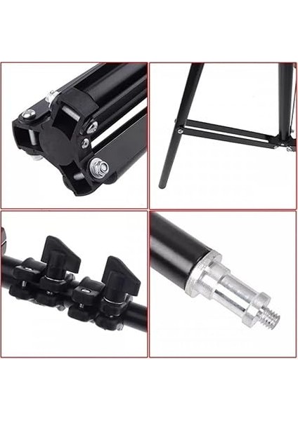 Tripod Kamera Işık Ayağı Döküm Demir 940GR Fotoğraf Makinesi Kamera 70 CM-210 cm Açılabilir Katlanabilir Tripod Yayıncı Vlog Youtuber Işık Tripod Ayağı TR8806 fırsatları