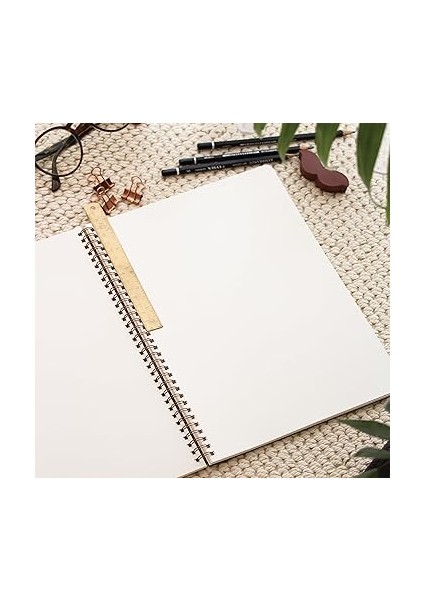 Siyah Kraft Karton Kapak 70 Yaprak 110 Gram Düz Çizgisiz Not Defteri indirimleri