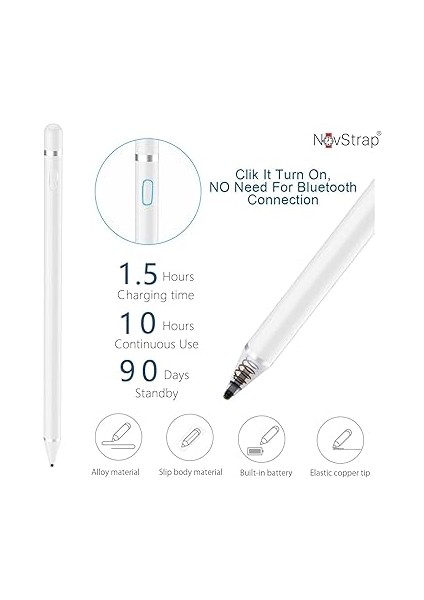 Huawei Matepad PRO/11/12X/11.5/AIR/SE T5/T8/T10 ile Uyumlu Dokunmatik Tablet Kalemi DZ870 Active Stylus Pencil indirimleri