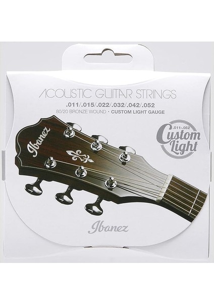 Bronz Yara 80/20 Akustik Gitar Telleri - Özel Işık Koruması