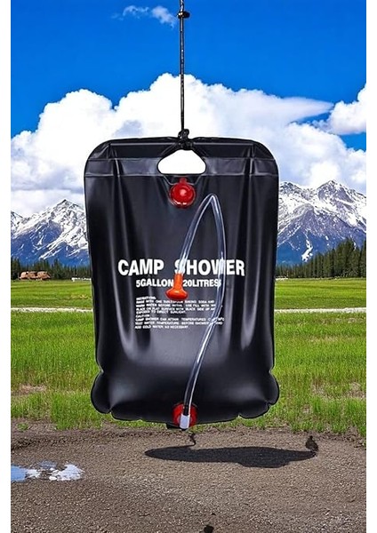 Litre Isınabilir Kamp Duş Torbası – Güneş Işığıyla Su Isıtmalı Taşınabilir Duş fiyatları