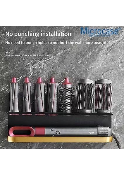 Airwrap ve Dyson Süpersonic Uyumlu Metal Düzenleyici Stand Askılık - AL5051 (Siyah) fırsatları